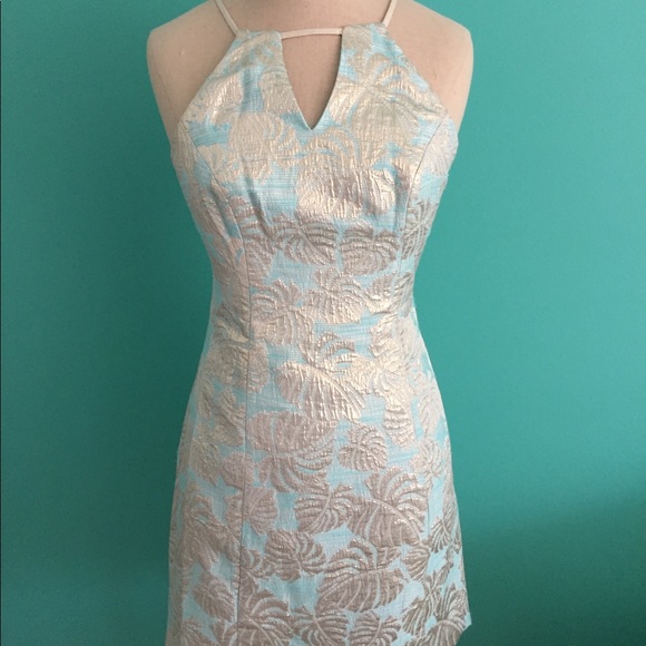 Lilly pulitzer patterned mini dress - Picture 1 of 2